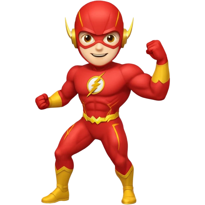 Flash man emoji emoji