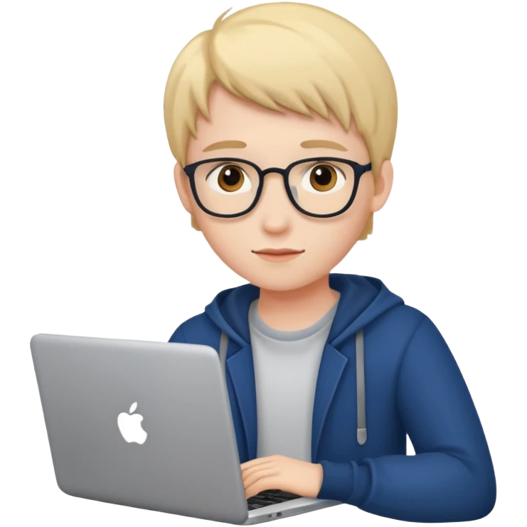 student with laptop emoji