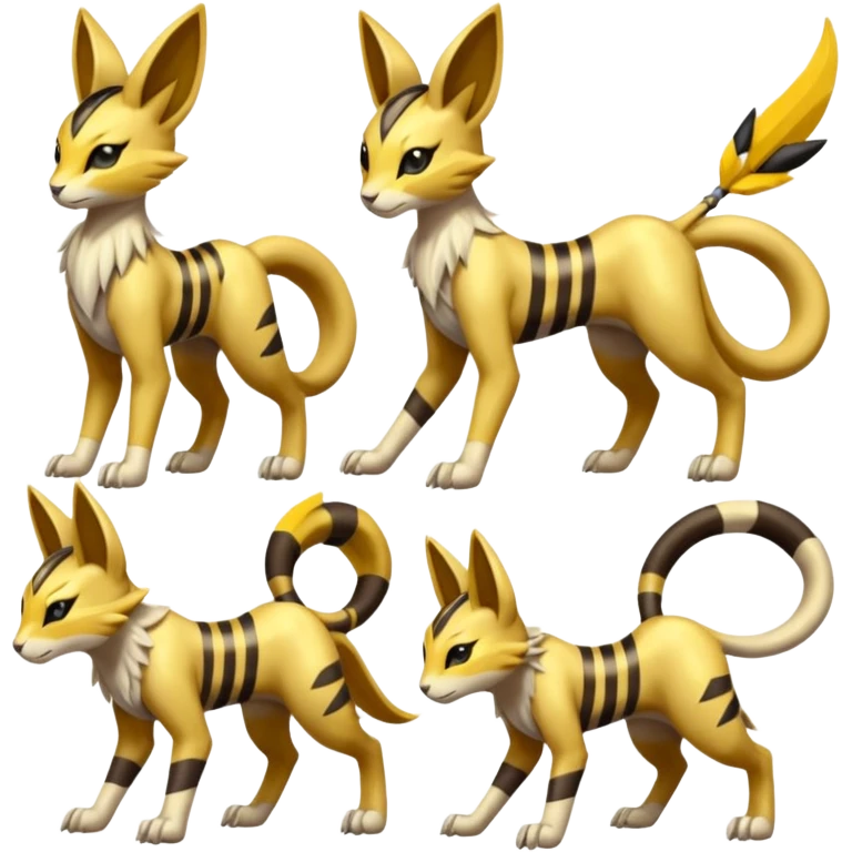 Meloetta-Bastet-Renamon-Beedrill-Manectric-Palkia-Cresselia-fusion emoji