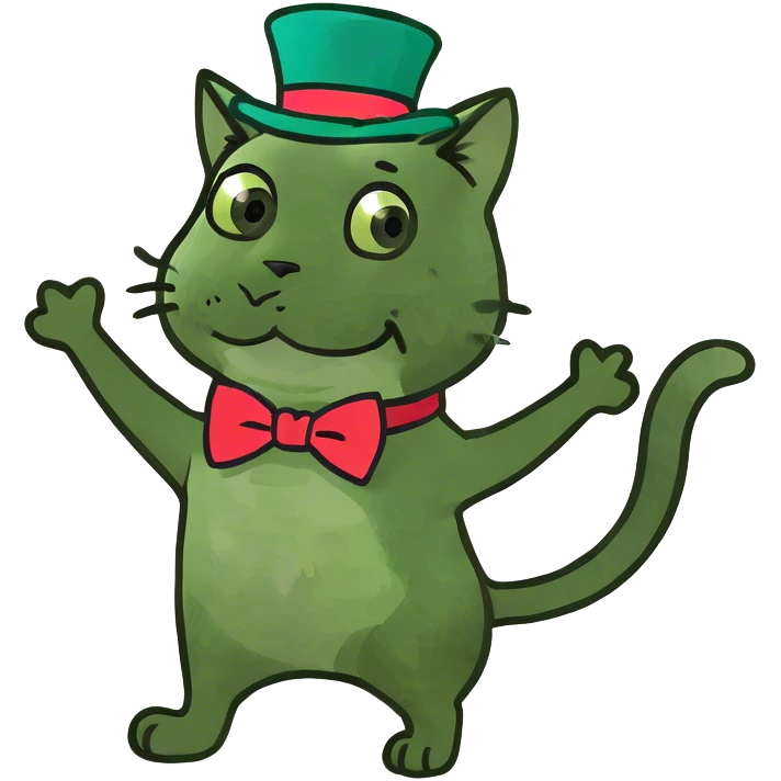 dancing cat emoji