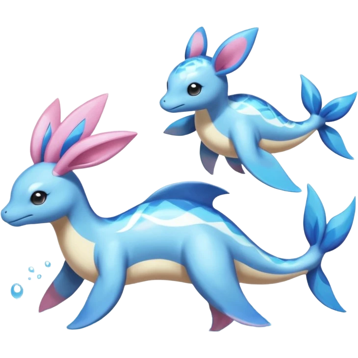 Lapras-Primarina-Meloetta-Sylveon-Dialga-Suicune-fusion emoji