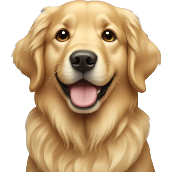 Golden retriever  emoji