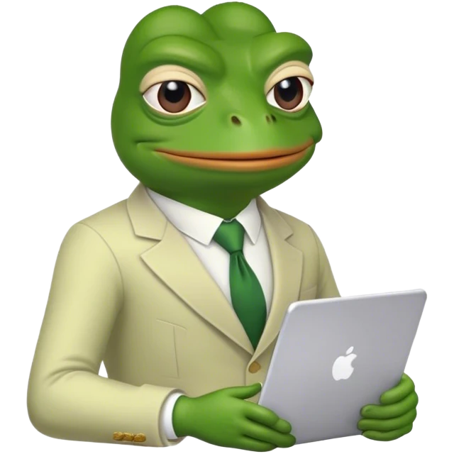 Pepe Frog stocks-trader investor emoji