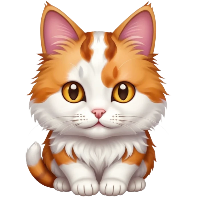 Cat with toes emoji