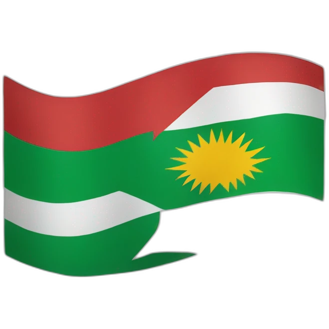 Kurdistan flag emoji