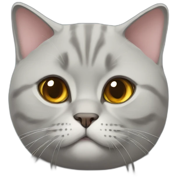 British shorthair cat emoji