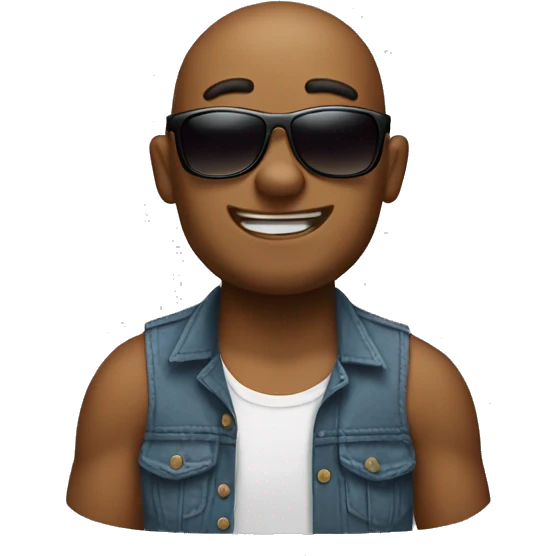 its good but let him wear a sunglasses  emoji