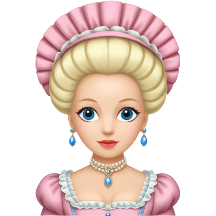 marie Antoinette fashion  emoji