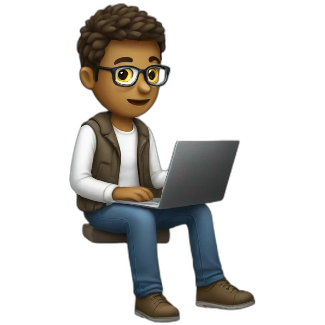 programmer with a laptop emoji