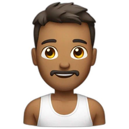 Homme qui fait de la musculation emoji
