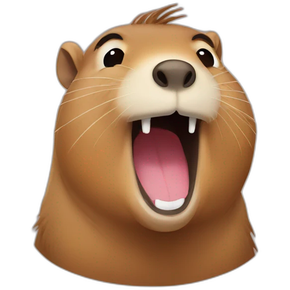 capybara cry laughing emoji