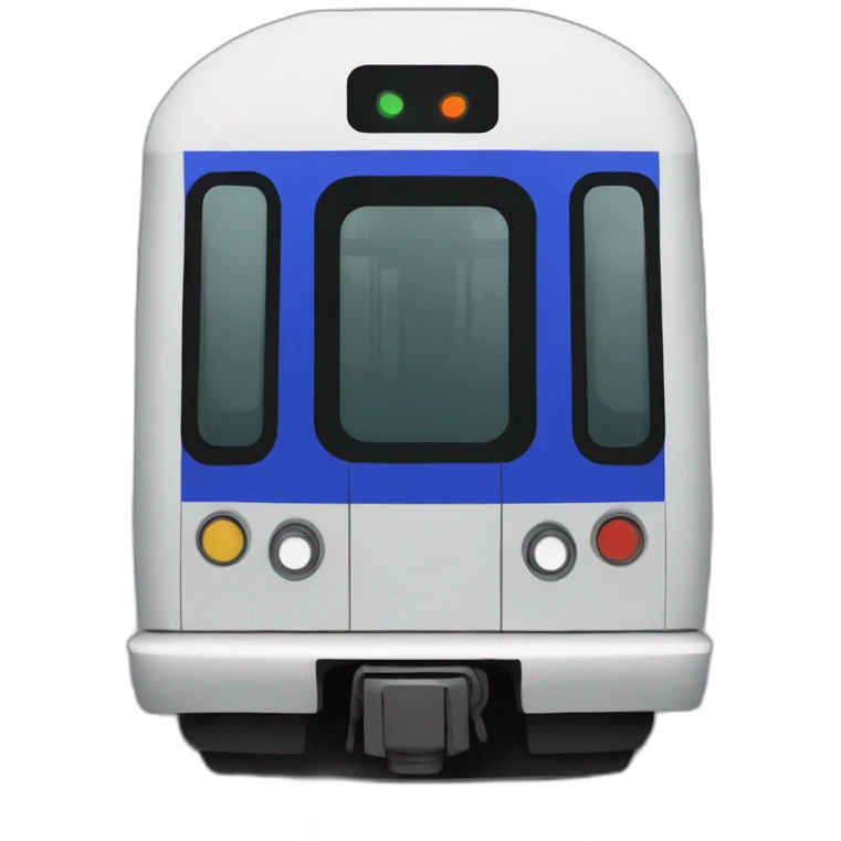 paris metro train line 14 emoji