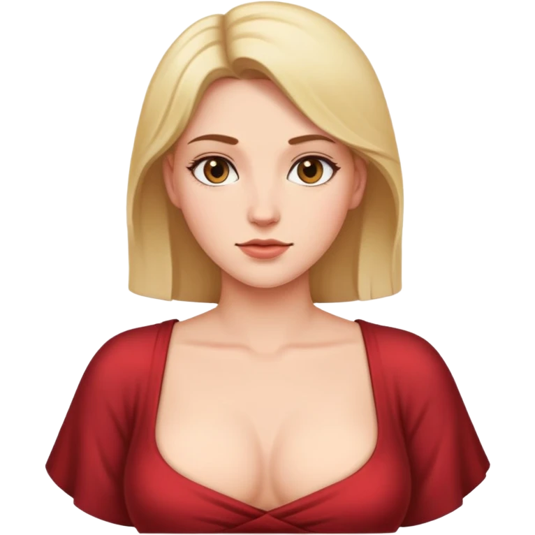 big female chest emoji
