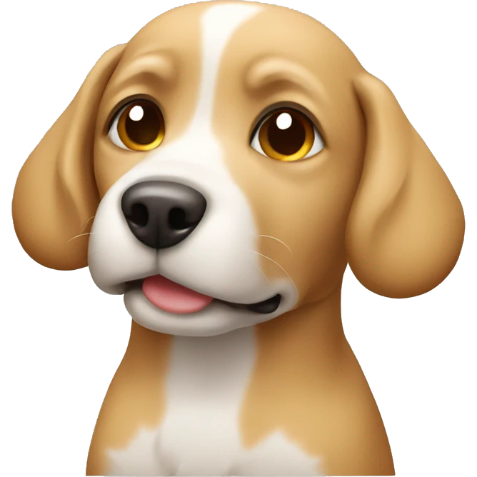 dog with love emoji
