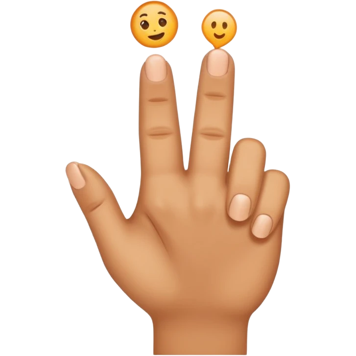 Finger click it  emoji