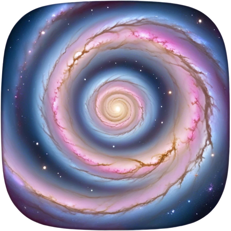  Cinematic Realistic Galaxy – A vast, sweeping view of a majestic spiral galaxy, with glowing arms of stars, dust, and gas stretching into infinity. Vibrant hues of pink, blue, and gold swirl together, capturing the grand scale and breathtaking beauty of the universe. emoji