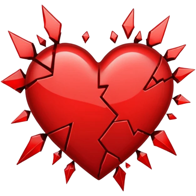 broken heart emoji