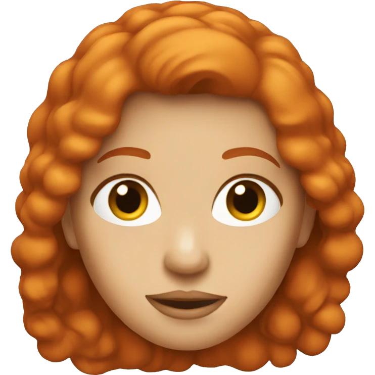 Redhead woman emoji