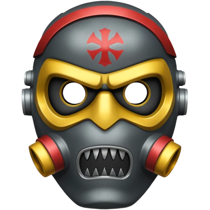 Doomsday war mask emoji emoji