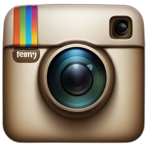 Instagram logo emoji