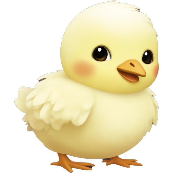 Little cute chick  emoji