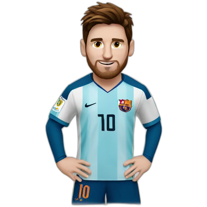 leo messi emoji