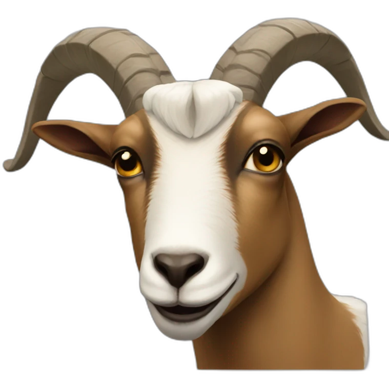Throat goat emoji