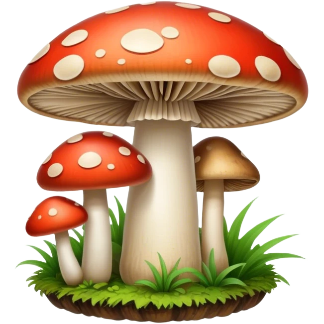 Mushroom diagram  emoji