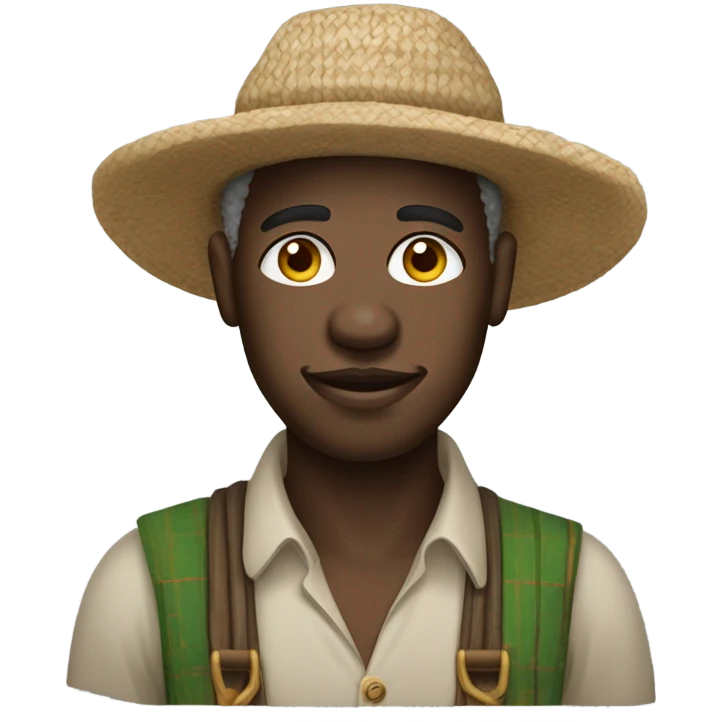west african small holder farmer emoji