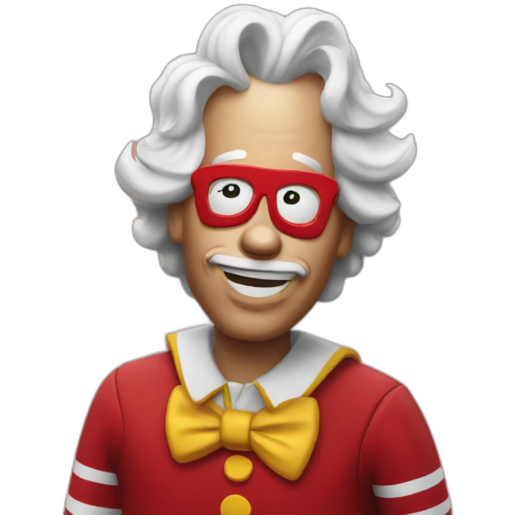 ronald macdonald drunk emoji