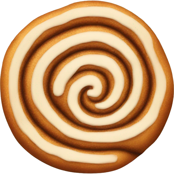 A cinnamon roll emoji