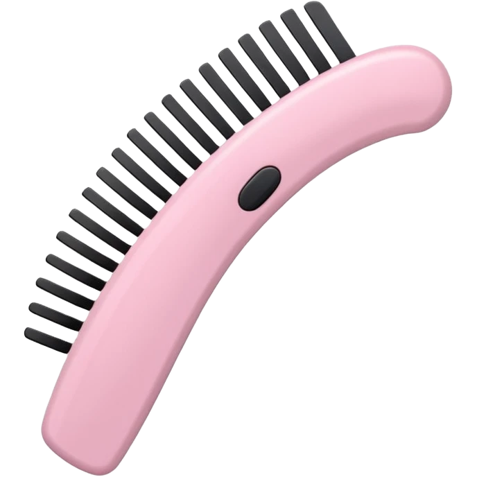 light pink massage comb variation 4 emoji
