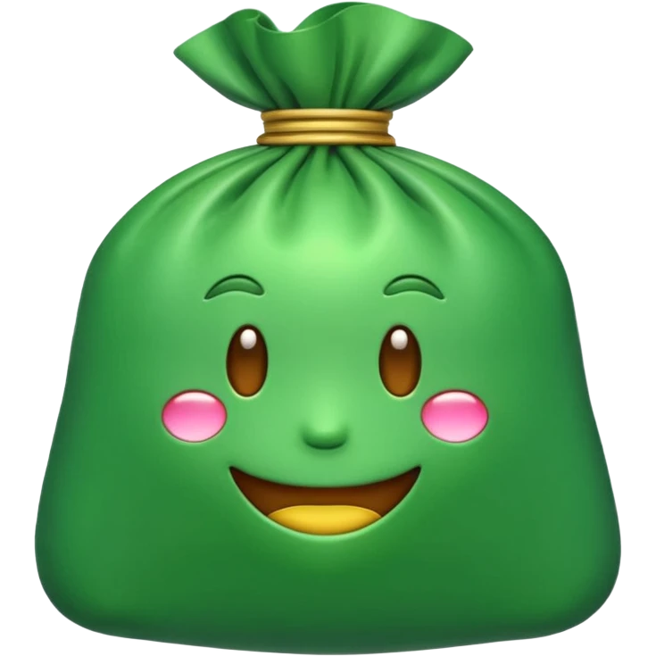 make a moving dollar bag emoji or gif emoji