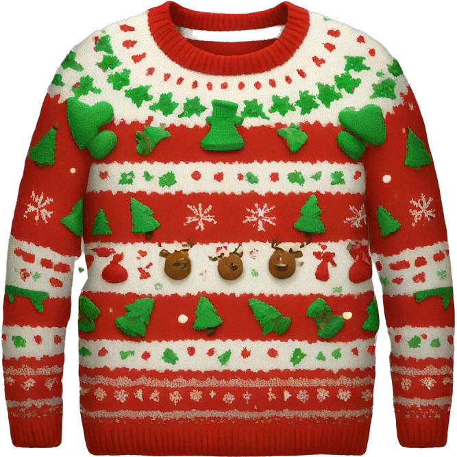 christmas sweater emoji