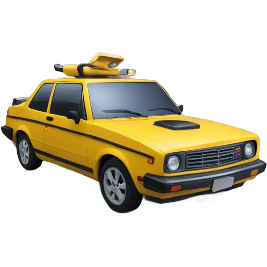 Cool car  emoji