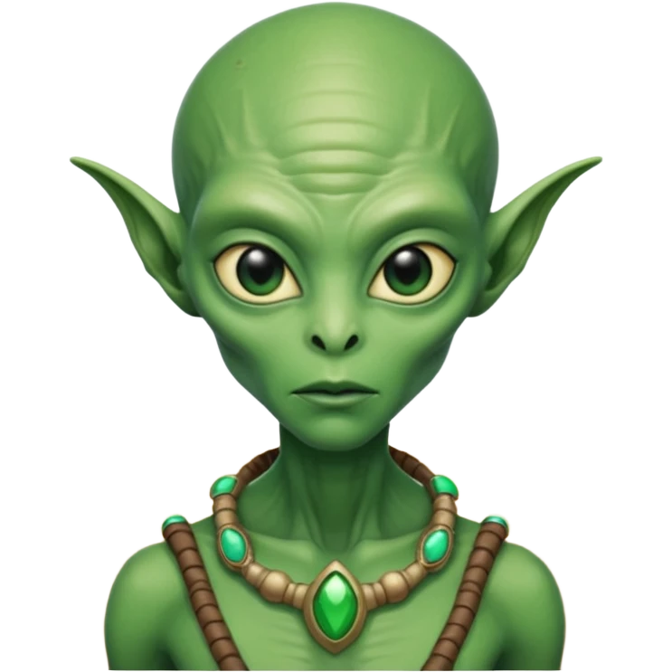 alien living in desert, accessories, just face  emoji