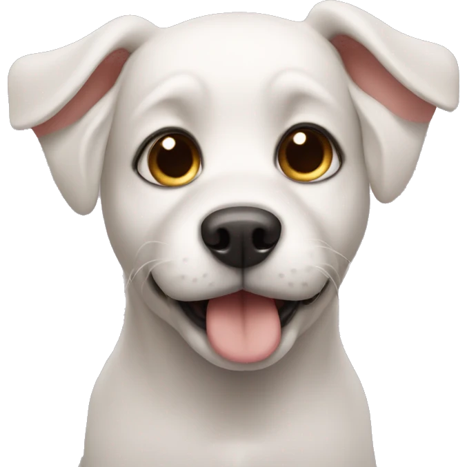 Cute dog emoji