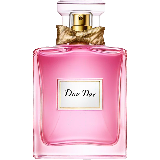 Dior pink parfum emoji