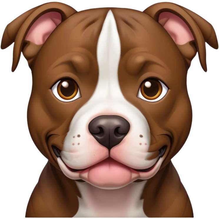 Brindle pitbull emoji