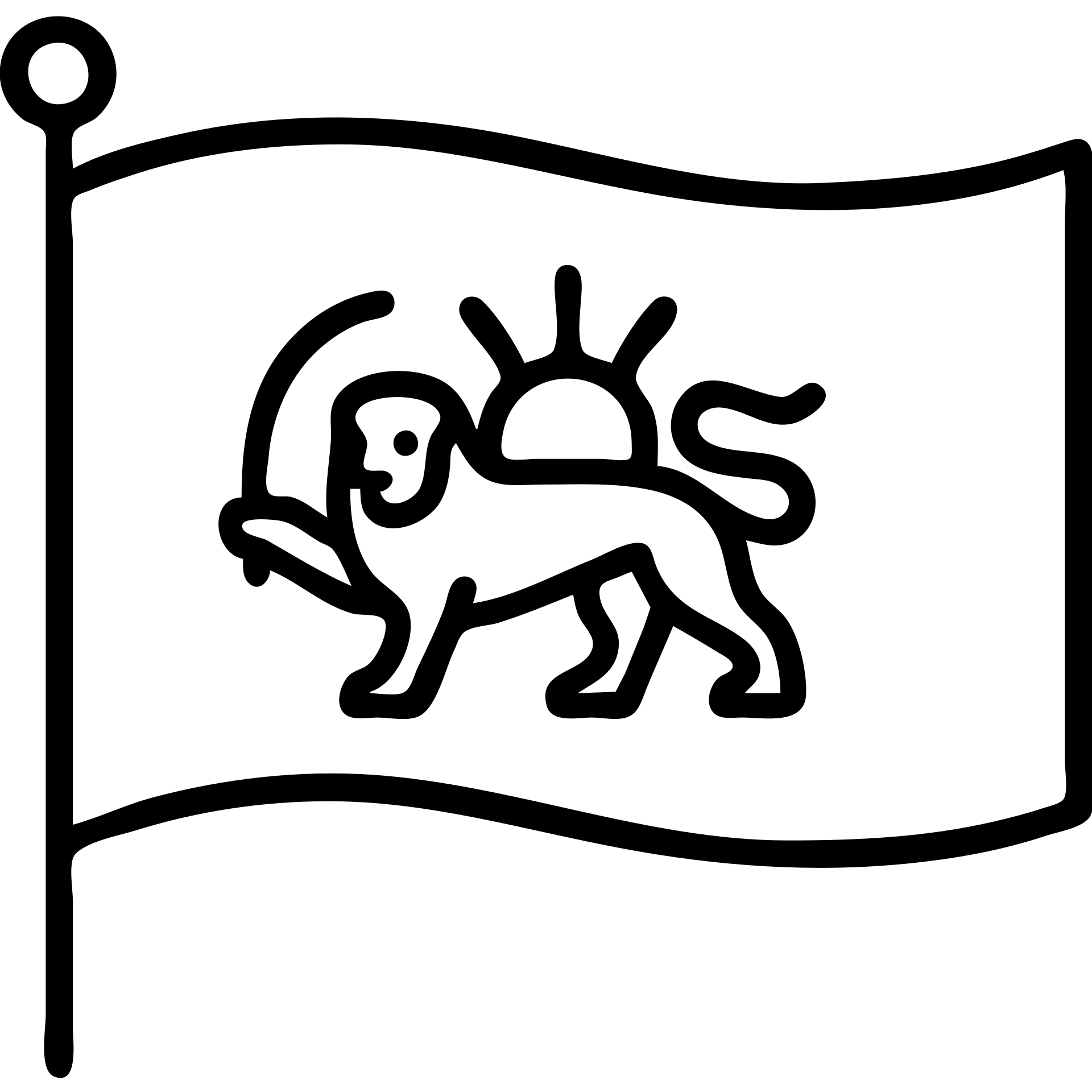 Flag of Iran during the Pahlavi era emoji