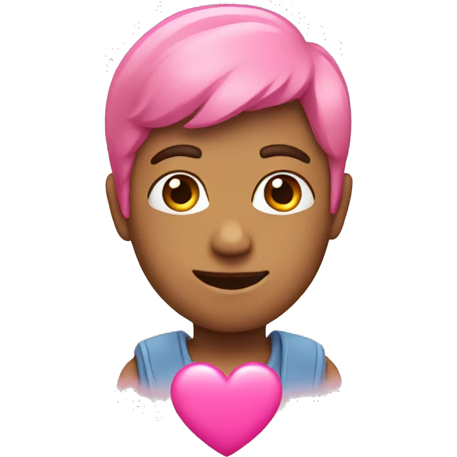 Pink heart emoji