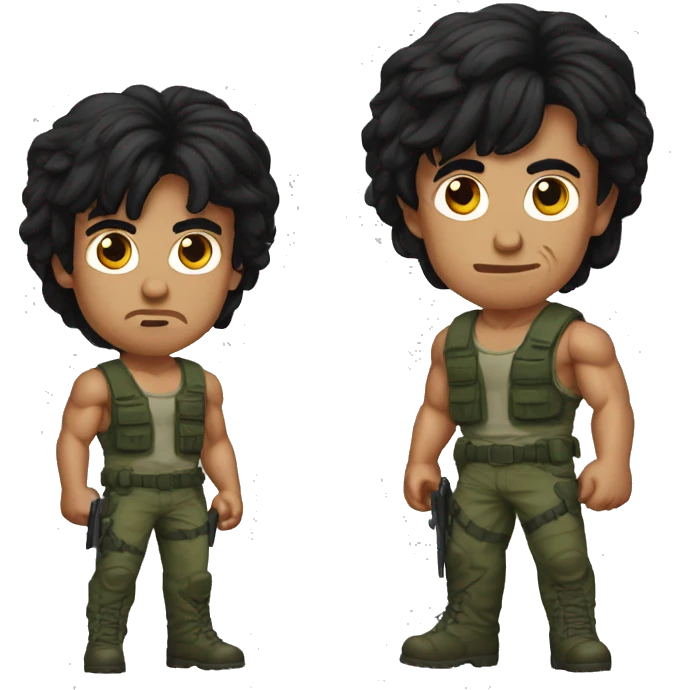 Rambo Sylvester Stallone emoji