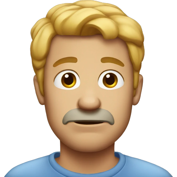 ugly guy emoji