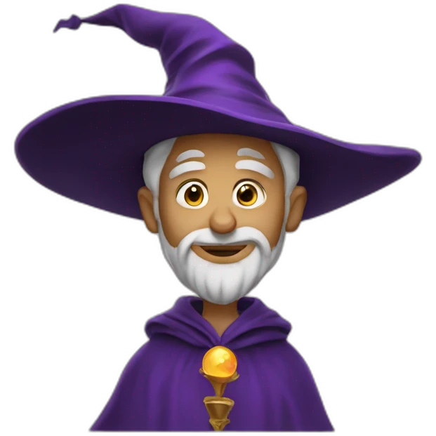 Magic sorcerer emoji