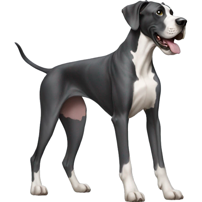 Great Dane dancing emoji