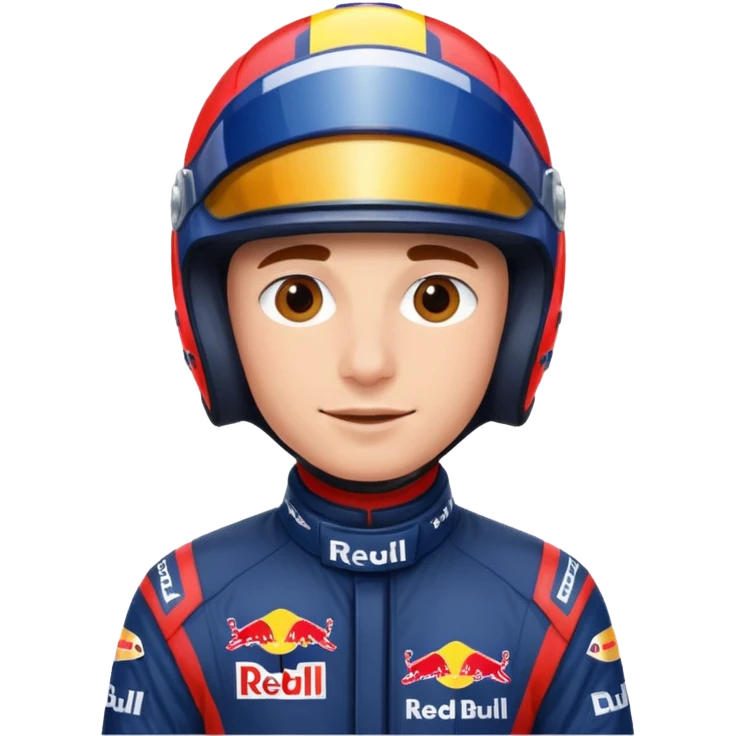 Red bull driver f1  emoji
