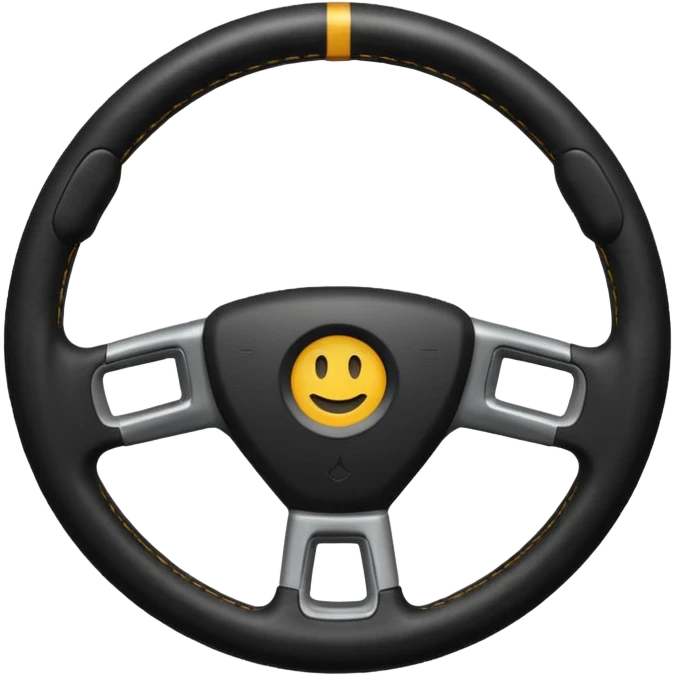 steering wheel emoji