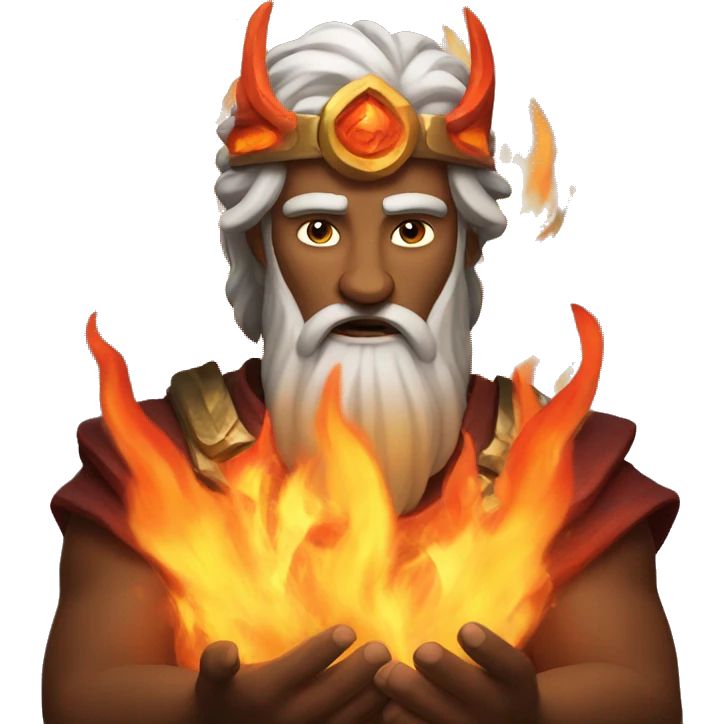 god of fire emoji