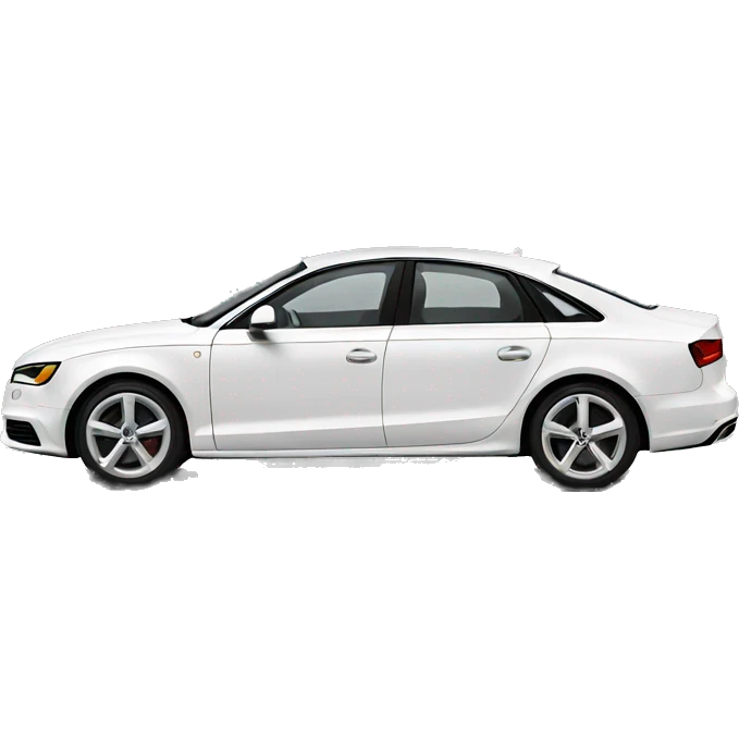 white audi emoji