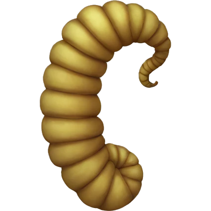 worm emoji